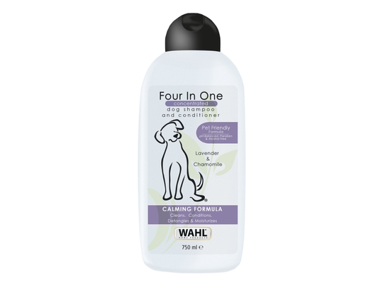 Wahl 3999-7010, Hund, 2-i-1 schampo och balsam, För hemmabruk, 750 ml, 826 g