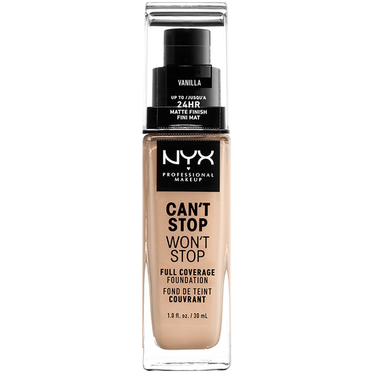 NYX PROFESSIONAL MAKEUP Can't Stop Won't Stop Foundation Vanilla