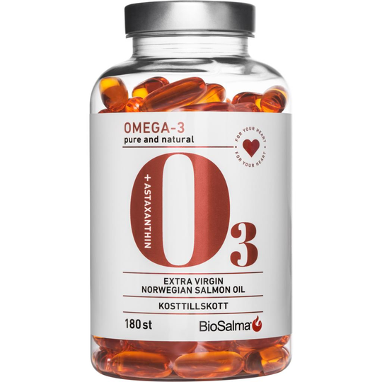 BioSalma Salmon Oil 1000mg 180 kapslar