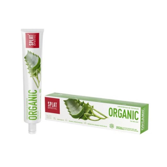 Tandkräm Organic Splat rengörare Aloe Vera (75 g)