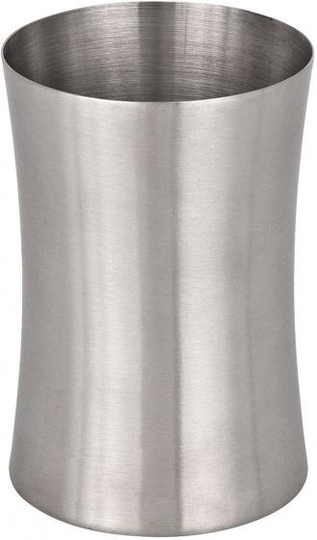 tandborsthållare Pieno 6,7 x 9,9 cm rostfritt stål krom