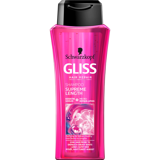 Schwarzkopf Gliss Supreme Length Schampo 250 ml
