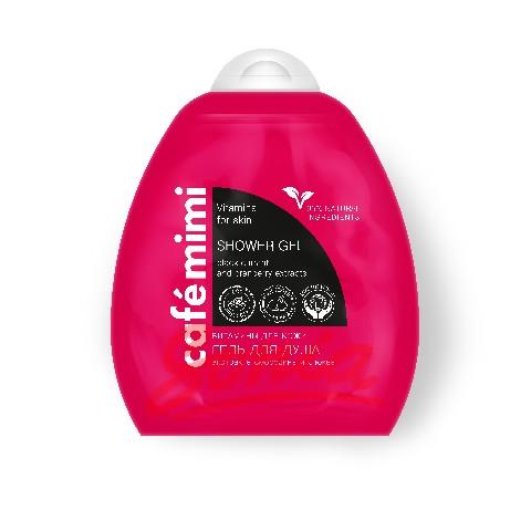 Cafe Mimi Doypack Shower Gel 250ml Vitamins for Skin