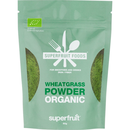 Superfruit Foods Wheatgrass Powder Organic 60g