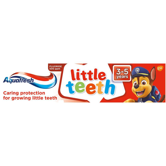 AQUAFRESH_Little Teeth Toothpaste pasta do zębĂłw Psi Patrol 50ml