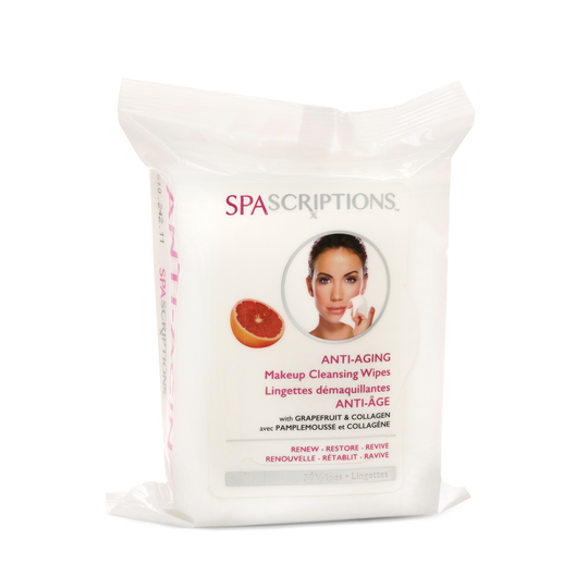 SpaScriptions Anti-Aging Makeup Cleansing Wipes