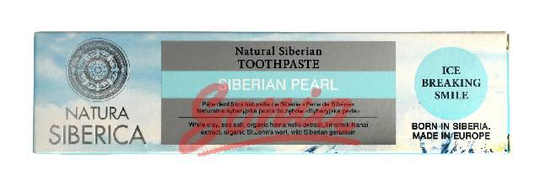 Siberica Nature Toothpaste Siberian Pearl 100g