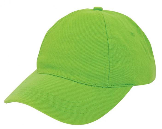 keps Brushed Promo 58 cm bomull ljusgrön one-size