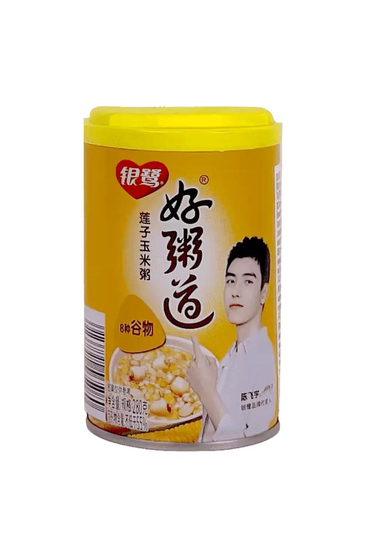 Congee Lotus/Majskorn 280g - Yin Lu Kina