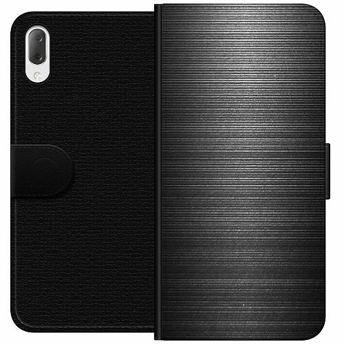 Sony Xperia L3 Plånboksfodral Brushed Metal