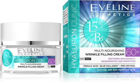Eveline Hyaluron Clinic Day And Night Cream 60+