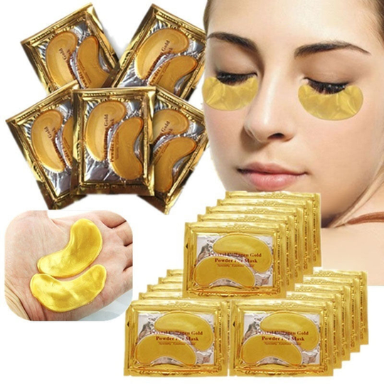Ögonmask Crystal Collagen Gold 3-par ( 6st )