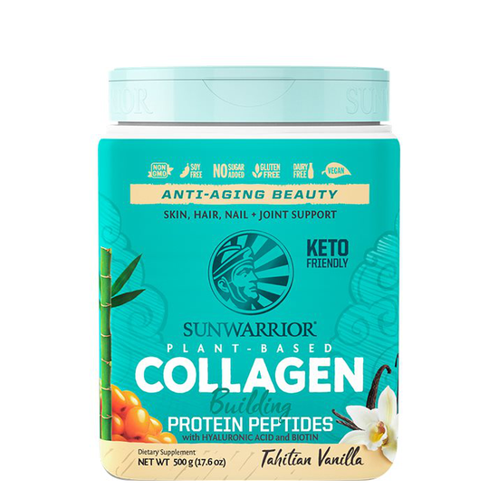 Plant Based Collagen Building Protein Peptides Tahitan Vanilla, 500 g