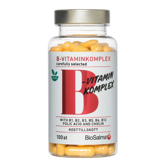 BioSalma B-vitaminkomplex Highly Efficient 100 kapslar