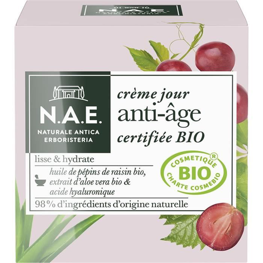 NAE Anti-Aging Face Day Cream - Ekologisk - 50 ml