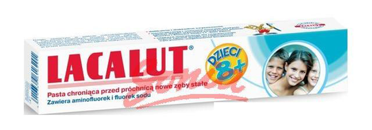 Lacalut toothpaste for children over 8 years old 50ml