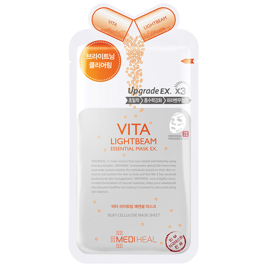 Vita Lightbeam Essential Mask, Mediheal Ansiktsmask