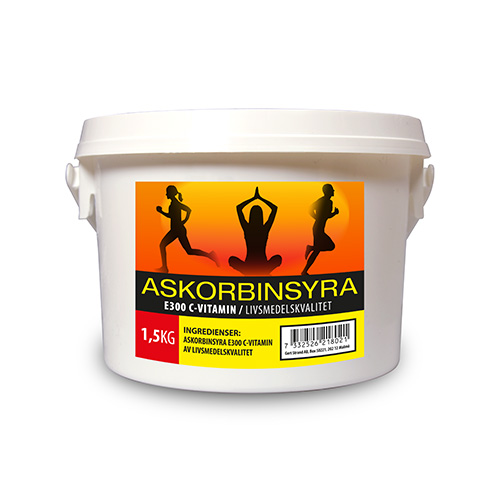 Askorbinsyra C vitamin 1500 g