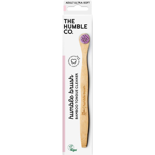 Humble Brush Humble Tongue Scraper Ultra-Soft Purple