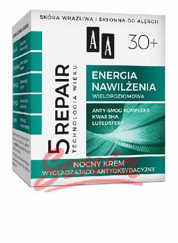 AA_Technology Age 5Repair 30+ krem wygĹ,adzająco-antyoksydacyjny na noc 50ml