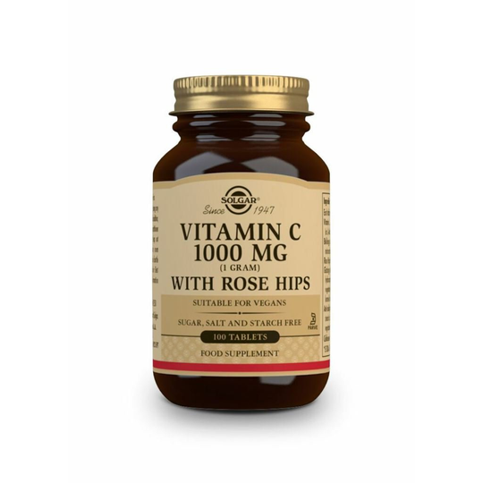 Solgar Vitamin C Nypon 1000 mg 100 st