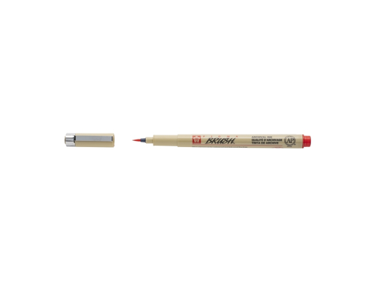 Sakura Pigma Brush Red