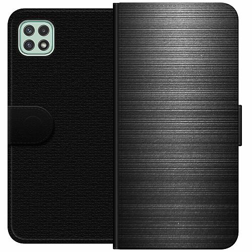 Samsung Galaxy A22 5G Plånboksfodral Brushed Metal