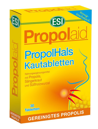 ESI Propolaid Propol Hals Kautabletten, 30St