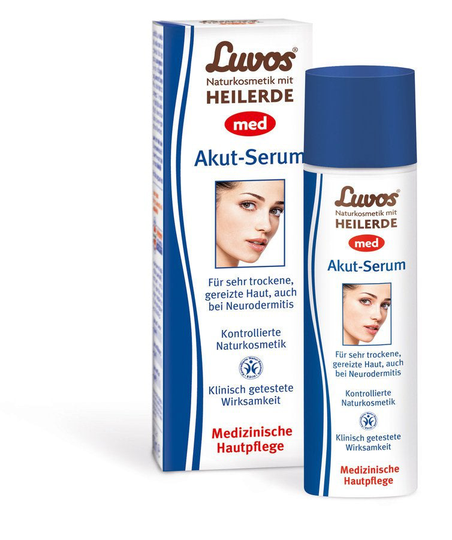 Luvos naturkosmetik med läkande jord Luvos läkande jord MED akut serum, 50ml