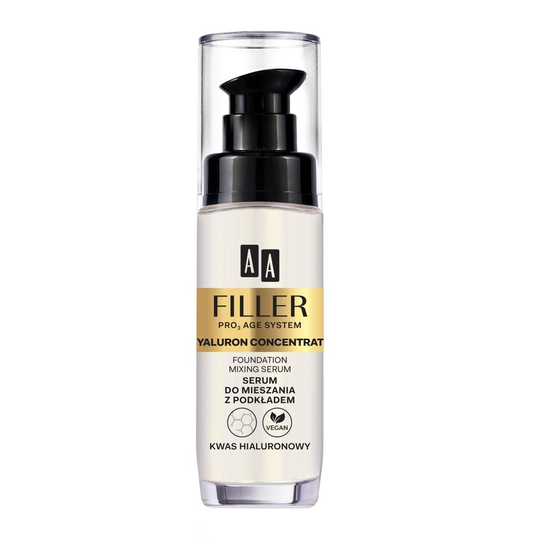AA Filler System PRO3 Age Hyaluron Serum Concentrate Serum blandning med bakgrunds hyaluronsyra 30ml