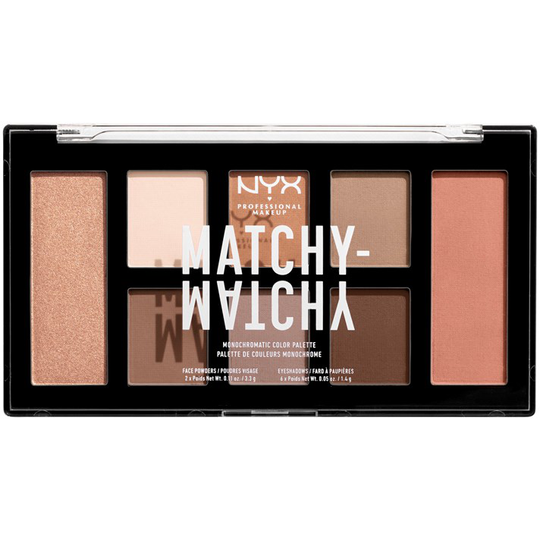 NYX PROFESSIONAL MAKEUP Matchy Matchy Monochromatic Color Palette Taup