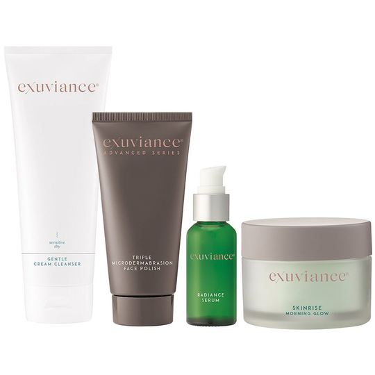 Glow Regimen, Exuviance Hudvård