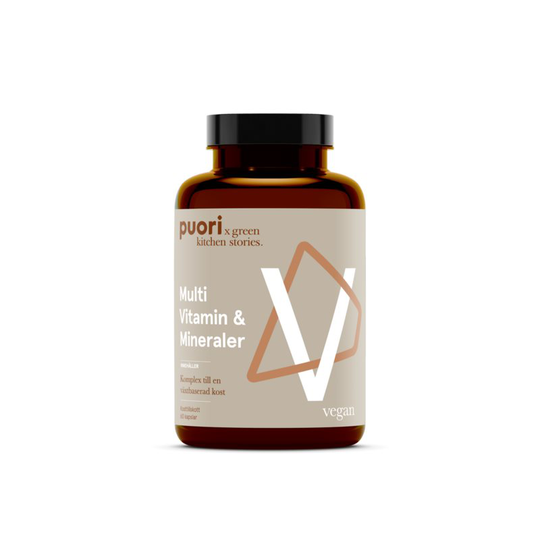 V Multivitamin & Mineraler 60k