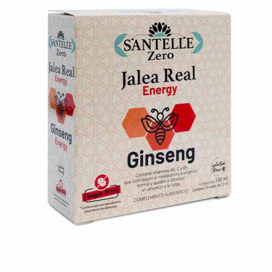 Kosttillskott Santelle Gelé kunglig Ginseng (10 x 10 ml)
