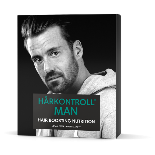 Hårkontroll Man Hair Boosting Nutrition 60 st