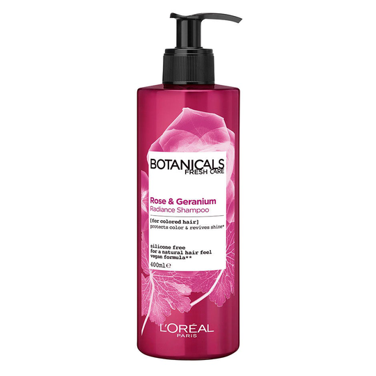 L'Oréal Paris Botanicals Geranium Radiance Remedy Shampoo, 400 ml L'Oréal Paris Schampo