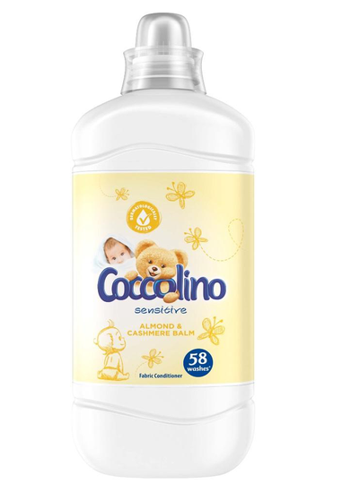 COCCOLINO_Fabric Conditioner Sensitive pĹ,yn do pĹ,ukania tkanin Almond & Cashmere Balm 1,45l
