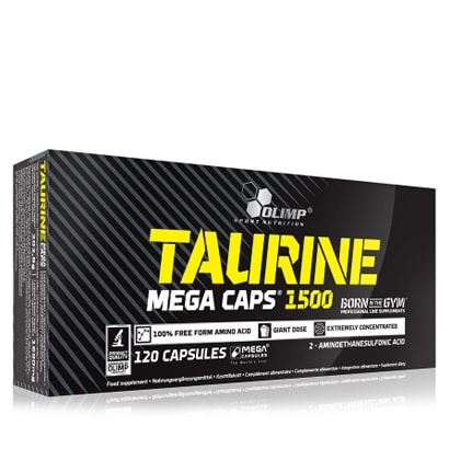Olimp Taurine Mega caps, 120 caps, Aminosyror