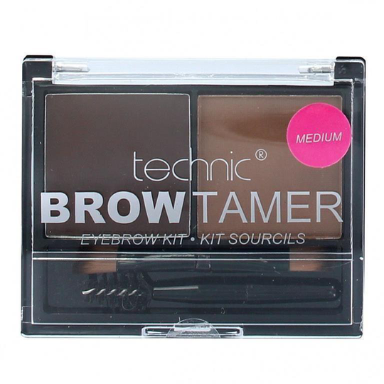 Technic Brow Tamer Kit *Medium*-Brush+Wax+Powder