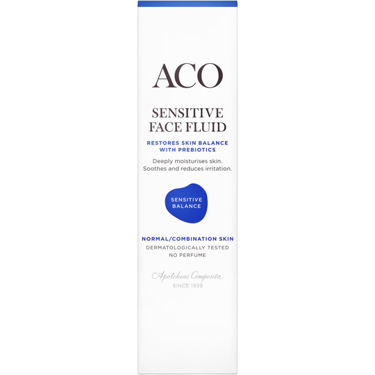 Aco Sensitive Balance Face Fluid Ansiktskräm 50 ml