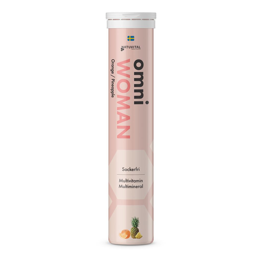 Natuvital Omni Woman Apelsin & Ananas 20 brustabletter