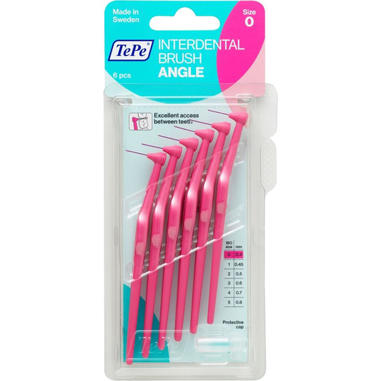 TePe Mellanrumsborste rosa 0,4 mm 6 st