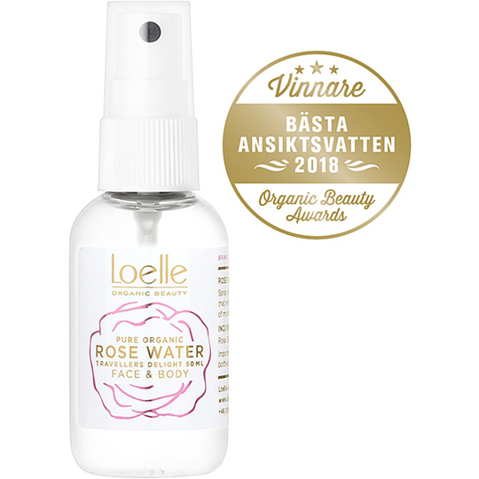 Rose Water, 50 ml Loelle Ansiktsvatten