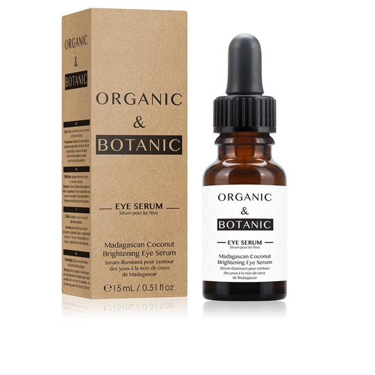 ORGANIC & BOTANIC MADAGASCAN COCONUT brightening eye serum 15 ml