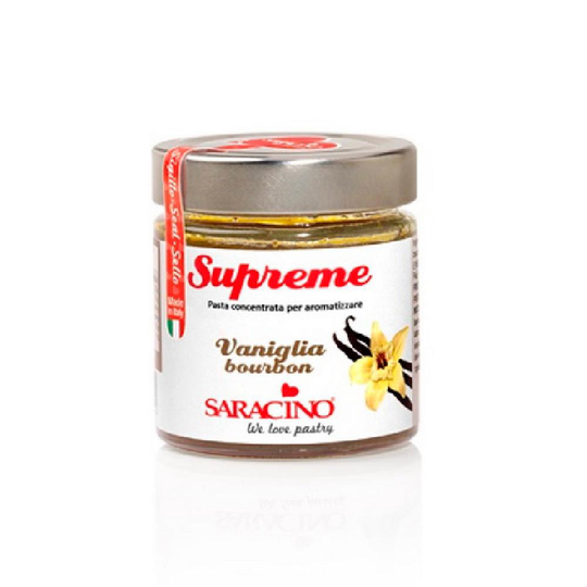 Vanilj Bourbon med frön Smaksättning 200g Saracino