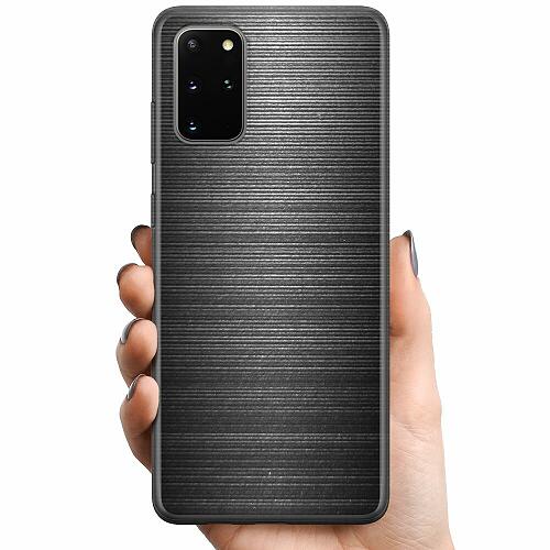 Samsung Galaxy S20+ TPU Mobilskal Brushed Metal