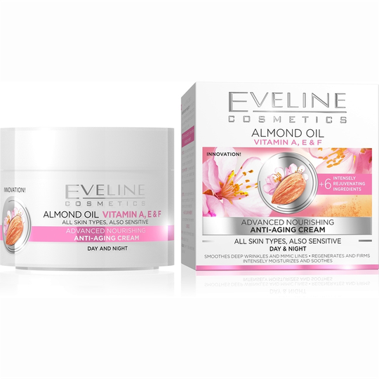 Eveline Almond Oil Anti-Aging Day And Night Cream