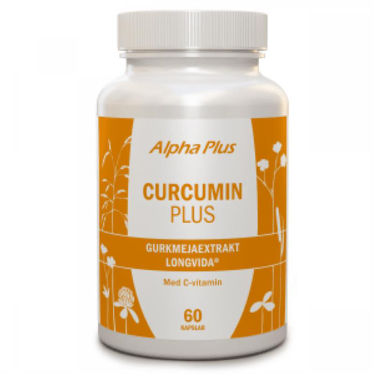 Curcumin Plus 60 kapslar Alpha