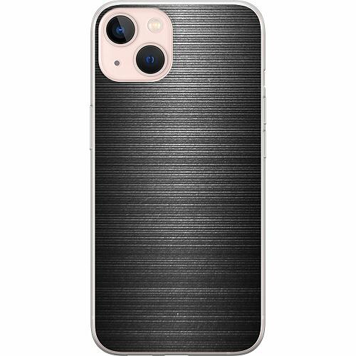 iPhone 13 Genomskinligt Skal Brushed Metal