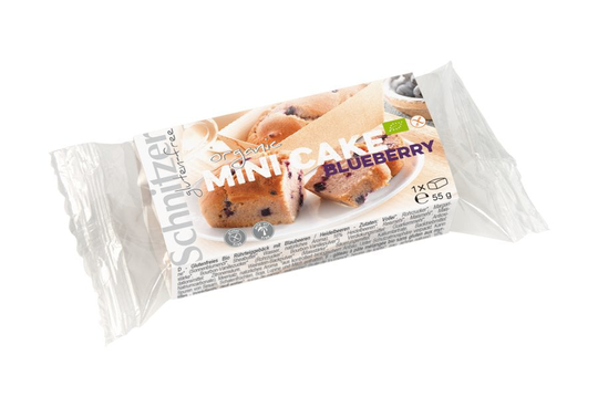 Schnitzer GLUTENFRI - glutenfri - EKOLOGISK MINI TÅRTA BLÅBÄR, 55g